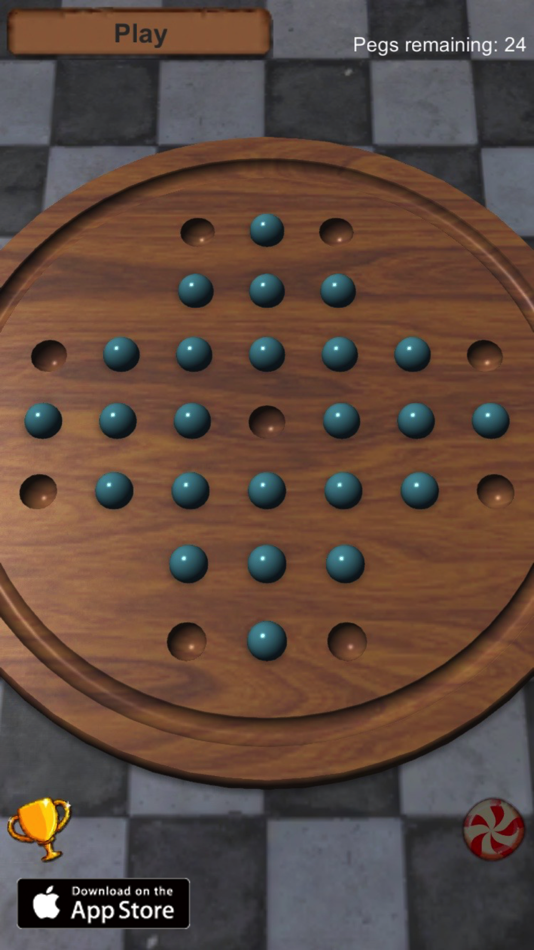 #3. Peg Solitaire Brainvita (iOS) 由: Chienfu Huang