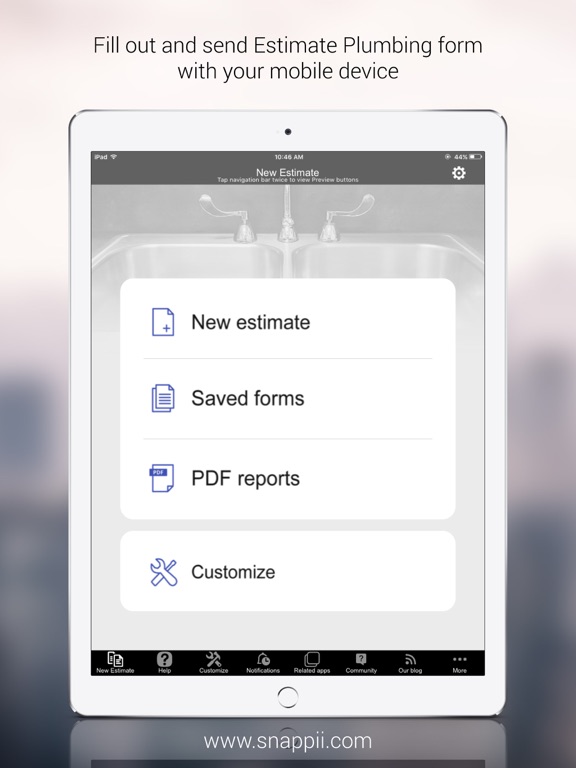 Screenshot #4 pour Estimate Plumbing