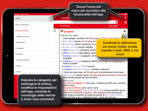 Dizionario Tedesco Hoepli screenshot 4