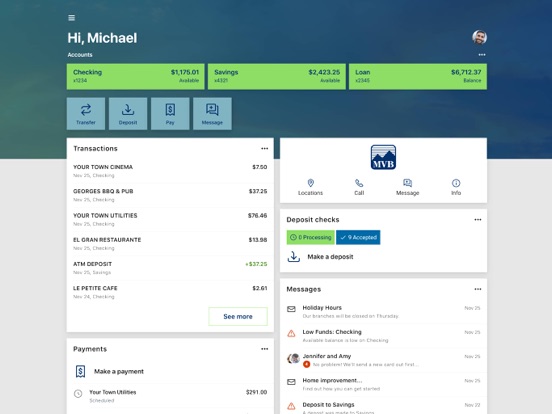 Screenshot #4 pour MVB Banking