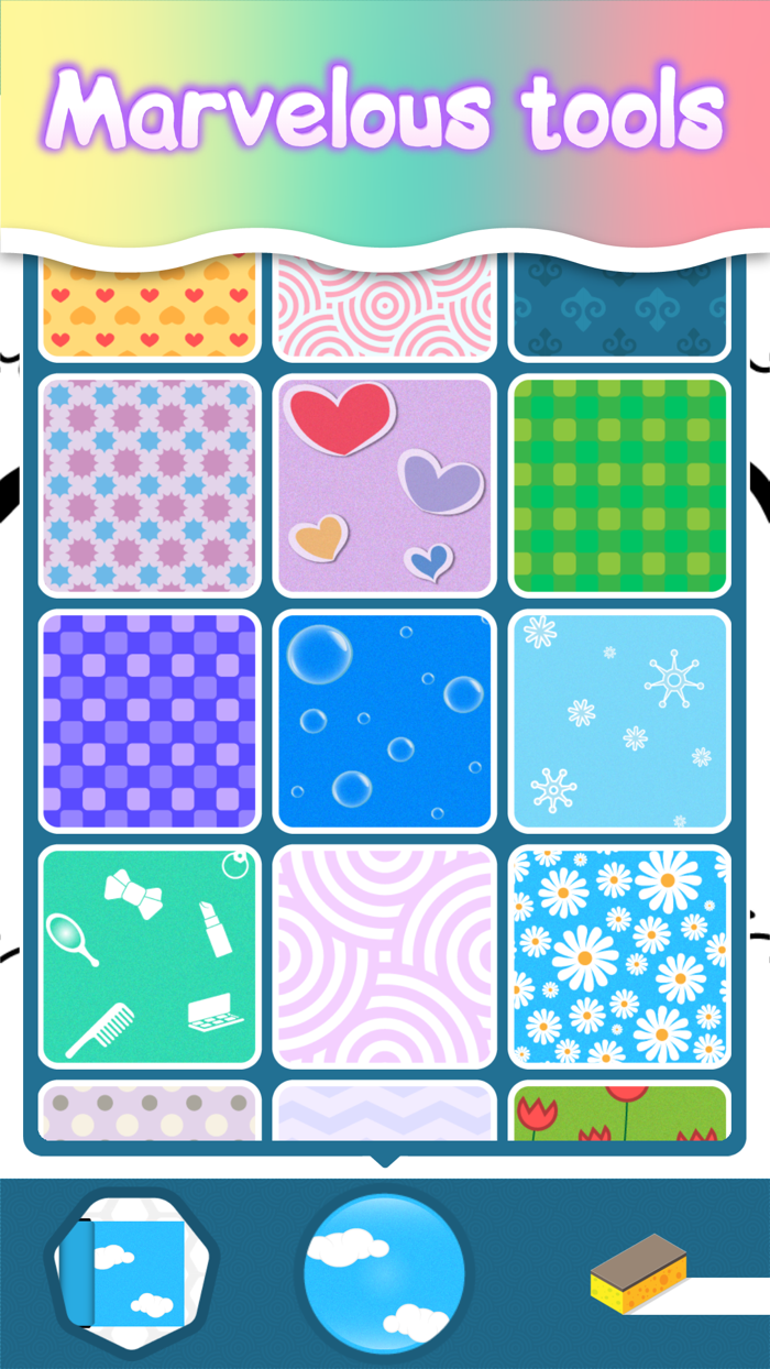 Baby coloring games for girls