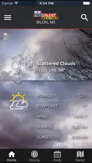 wlox weather iphone screenshot 1