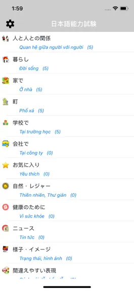 Game screenshot Từ Vựng N2 Học Tiếng Nhật JLPT hack