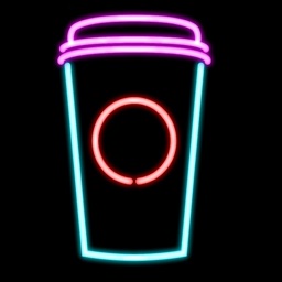 Neon Coffee Stickers