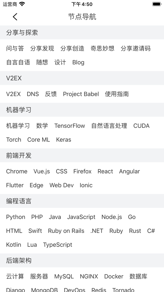 #3. 猿社区 - V2EX程序员工作者社区 (iOS) 由: 周 徐