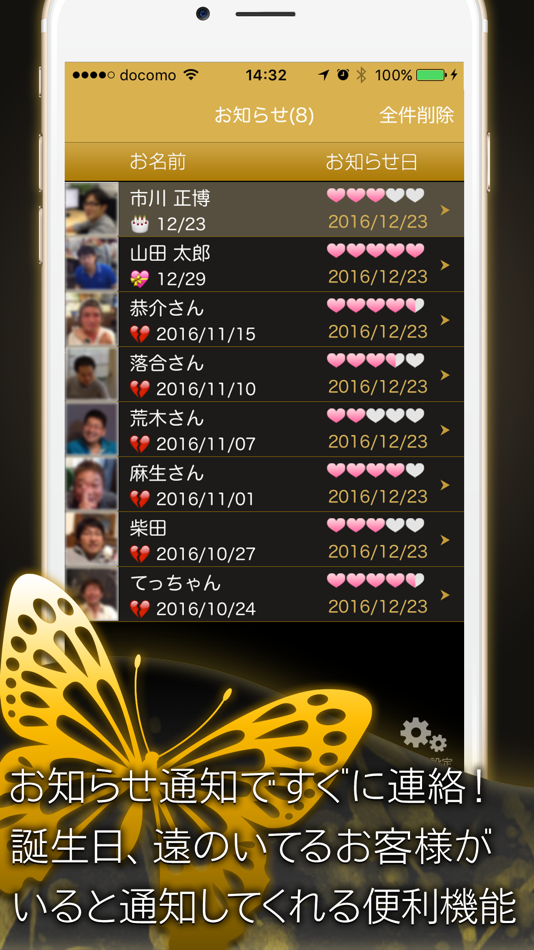 #4. 夜蝶Diary (iOS) 由: Eureka Style, Inc.