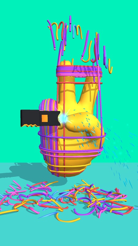 RubberBand Cutting - ASMR screenshot 5