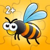 kids animal puzzle - game icon