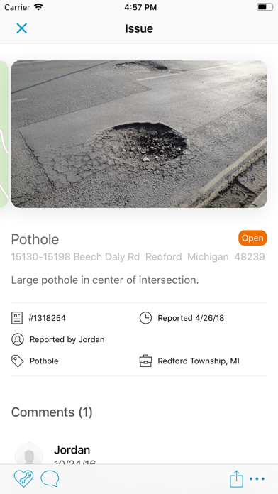 Screenshot #3 pour Report it! Redford