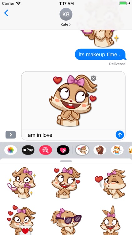 Banny Love Sticker Pack