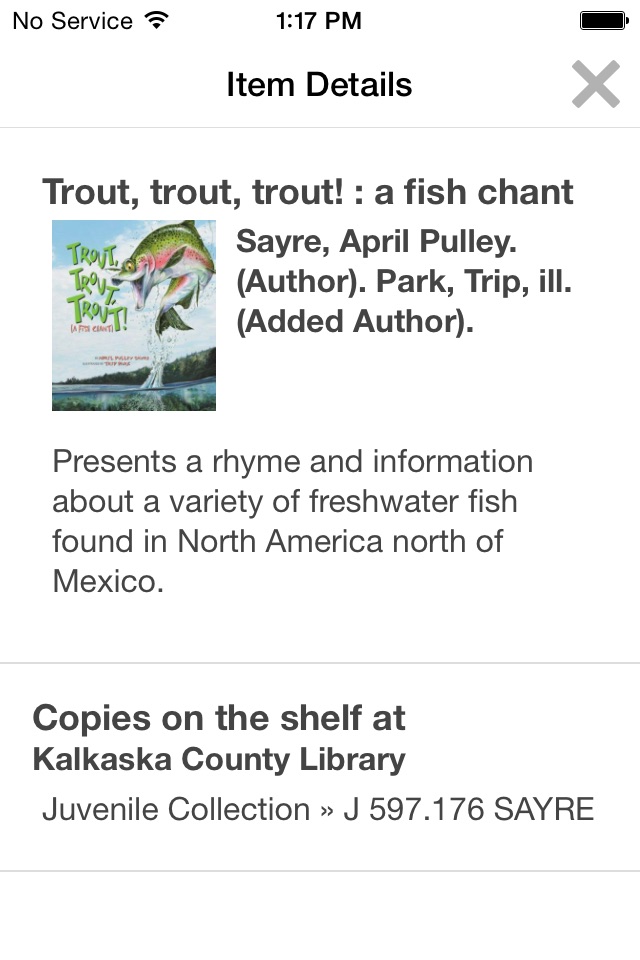 Kalkaska County Library screenshot 4