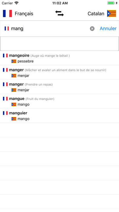 Screenshot #2 pour Dictionnaire Catalan-Français