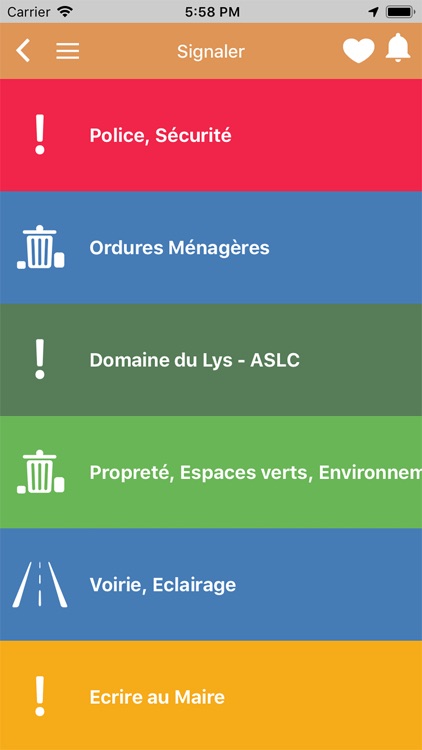 Lamorlaye Application mobile