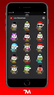 How to cancel & delete lex snowman stickers 1