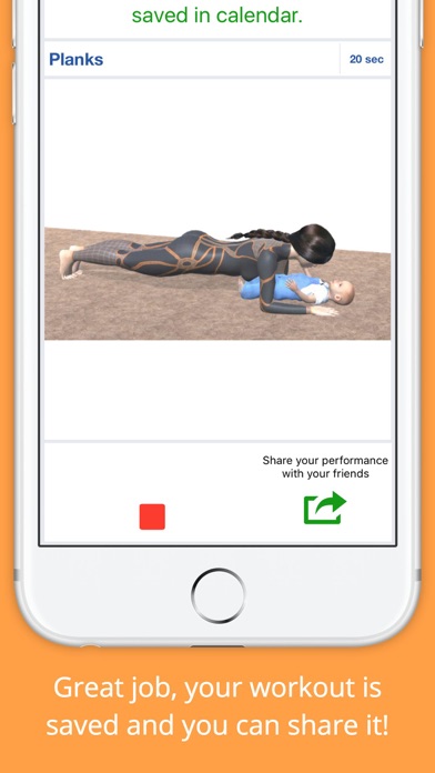 9 Minutes Mom and Baby Workout screenshot 4