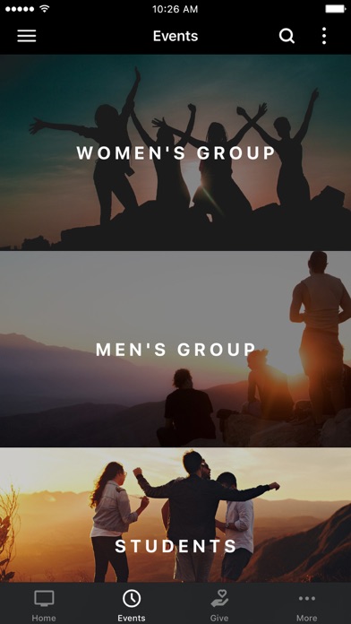 Imagine Church App Screenshot