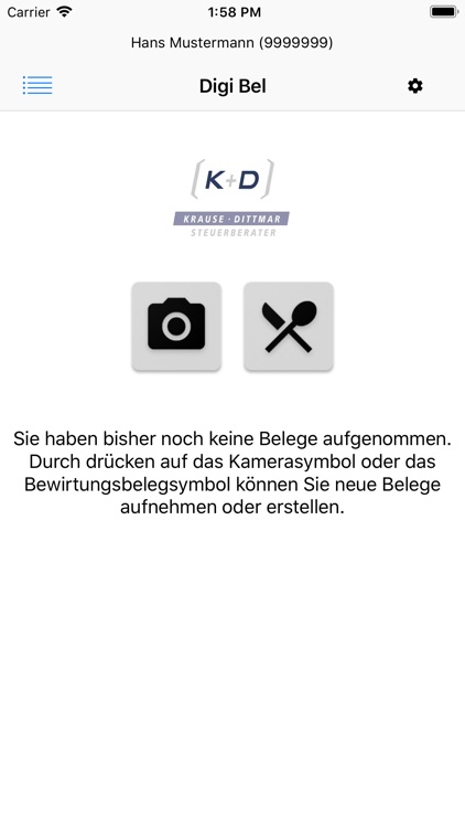 KrDi digitale Belege