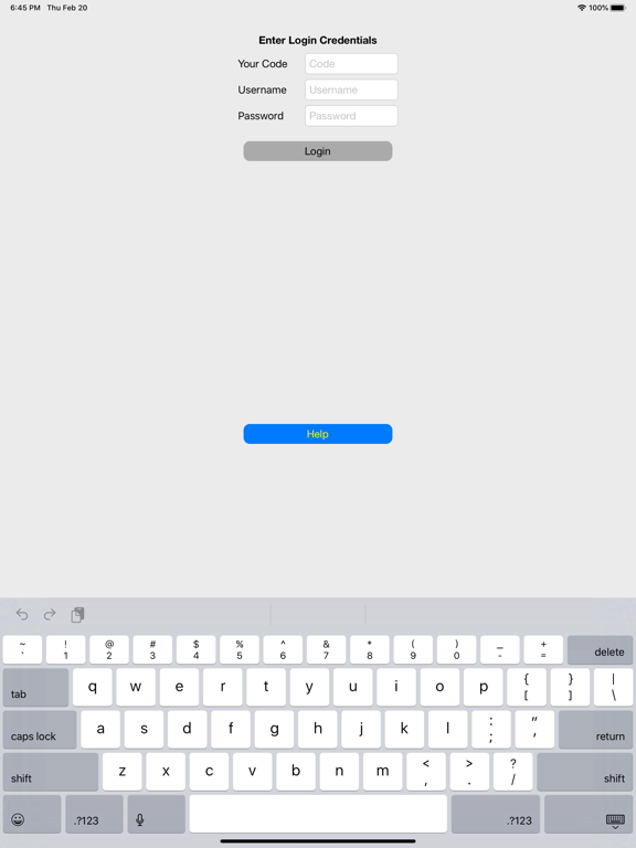 What's My Credit Status? iPad screenshot 1 - Business app