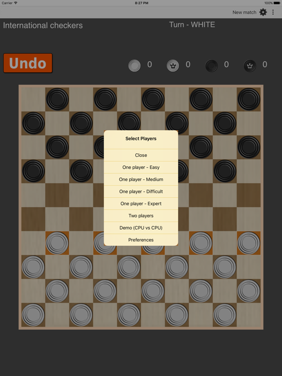 Screenshot #5 pour Checkers - Draughts