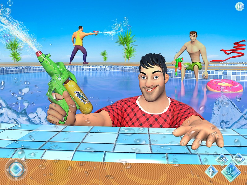Tiro de paintball:jogo de água screenshot 12