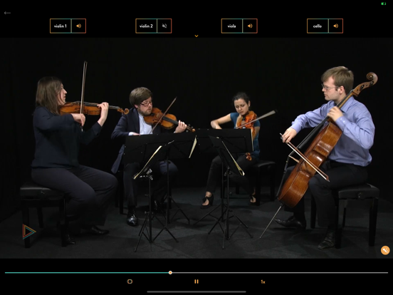 PartPlay iPad screenshot 4 - Music app