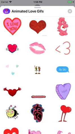 Game screenshot Animated Love Gifs hack