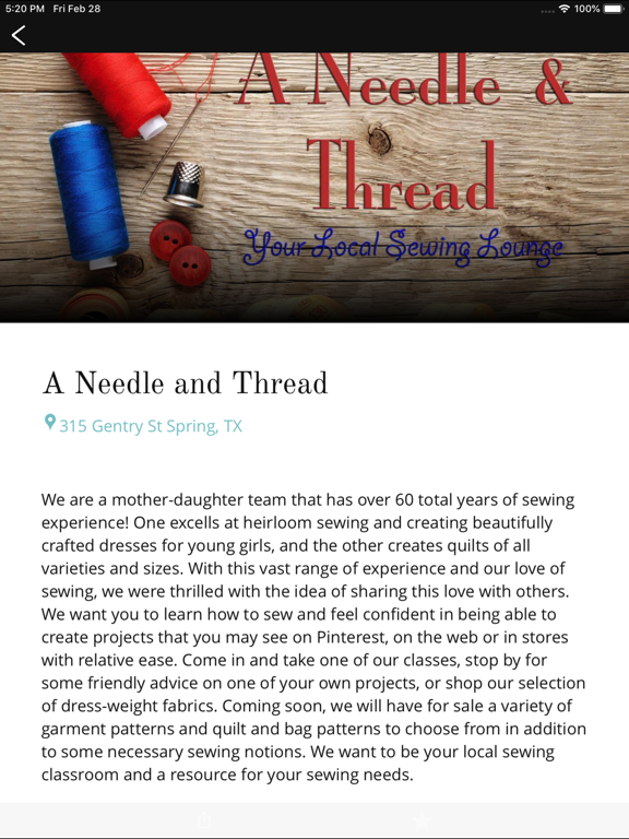 Old Town Spring iPad screenshot 5 - Travel app