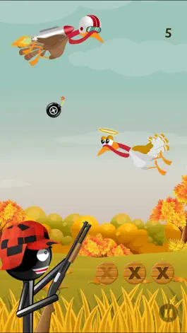 Game screenshot Stickman Turkey Hunter apk