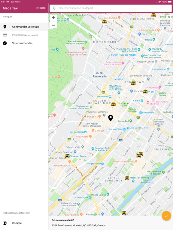 Screenshot #5 pour Mega Taxi