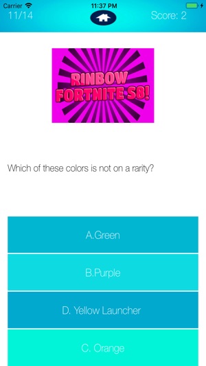 Rainbow Bingo quiz FortnightS8(圖3)-速報App