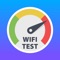 Use Speedtest app to,