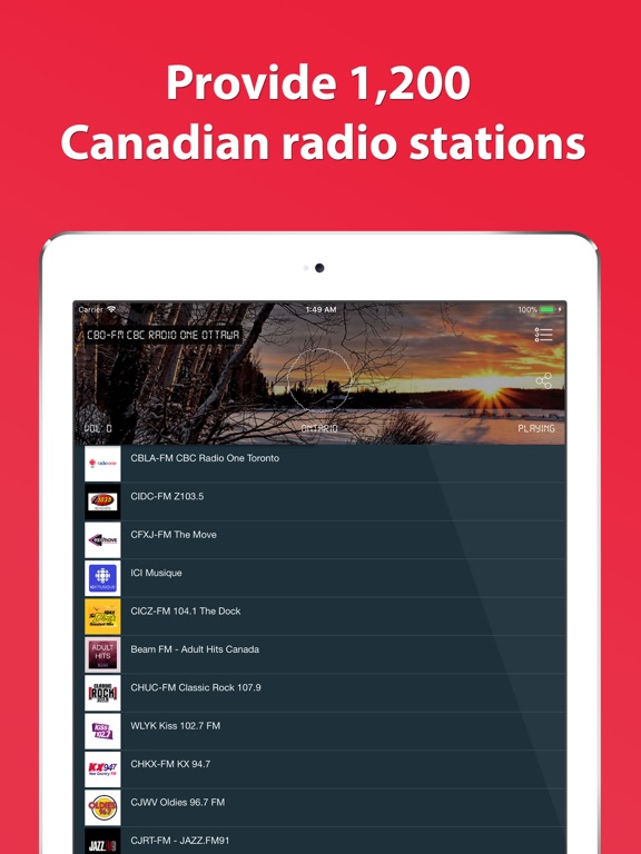 Screenshot #5 pour Canadio - Radio Canada