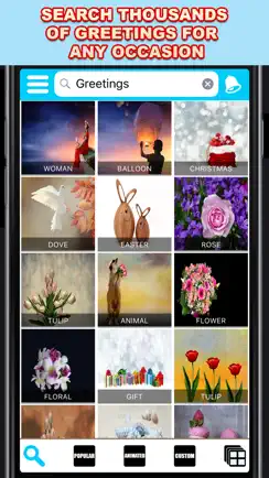 Greeting Cards App iPhone image 1