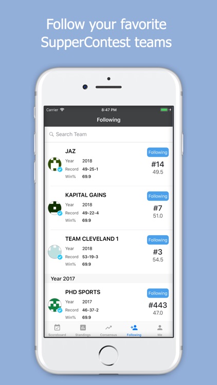 Fantasy SuperContest screenshot-4