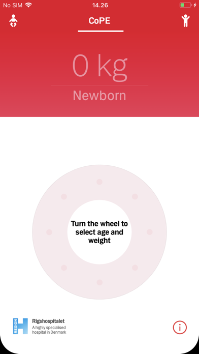 CoPE Paediatric Emergency Screenshot