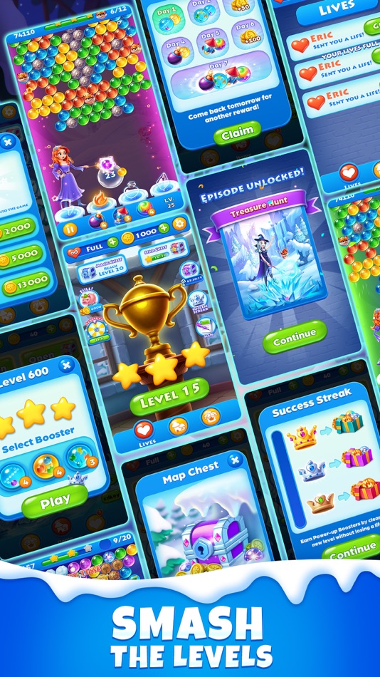 #8. Bubble Bling (iOS) 由: Adevote Interactive