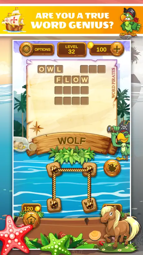 Word Pirates: Word Puzzle Game