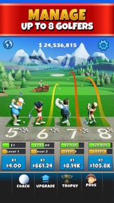 Idle Golf Tycoon screenshot