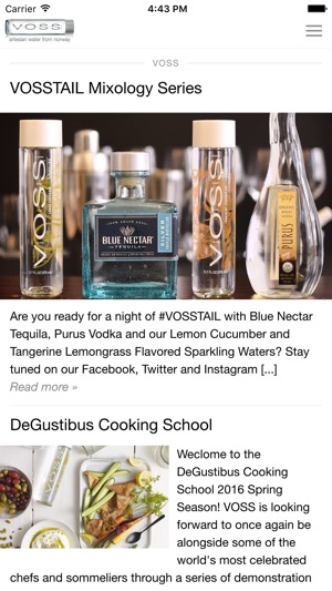 VOSS Production Info