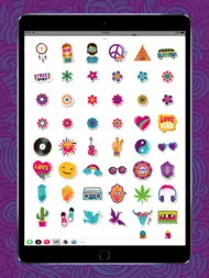 Hippie Bohemian Love Stickers ipad bilder 0