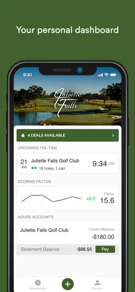Game screenshot Juliette Falls Golf Club mod apk