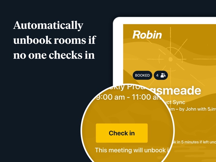 Robin - Meeting Room Display screenshot-3