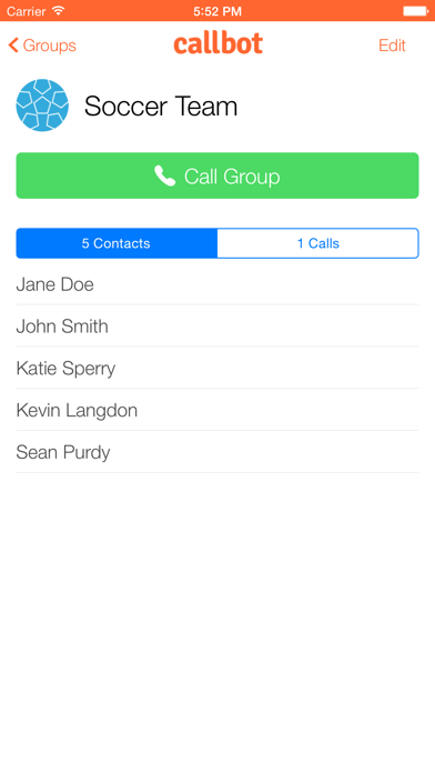 Callbot - Automated Calling Screenshot