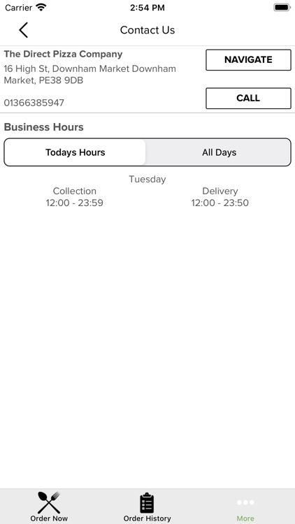 The Direct Pizza Company. screenshot-3