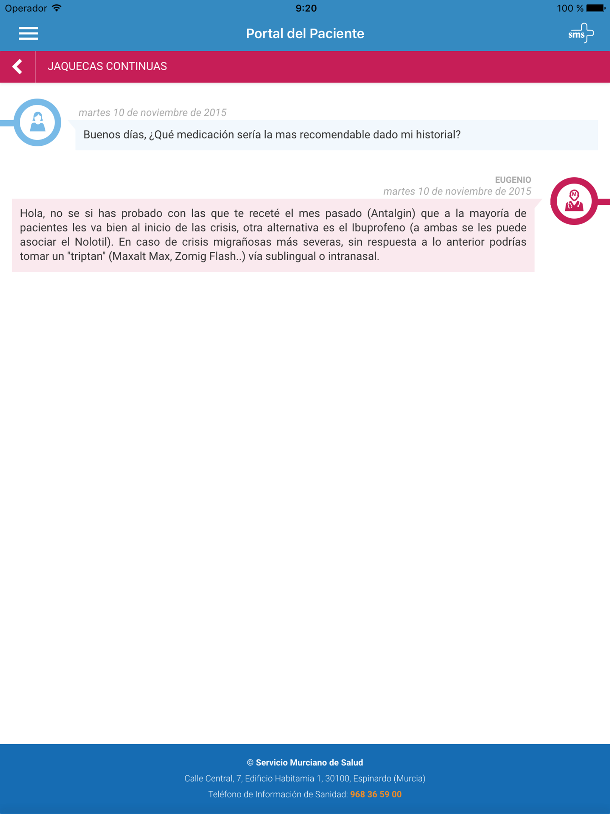 Portal del Paciente