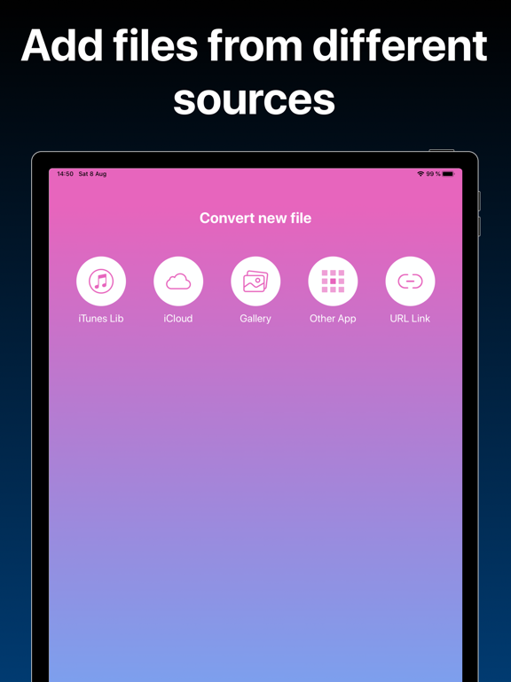 Screenshot #4 pour Audio Converter: convert mp3