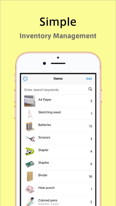 Screenshot #1 pour Tana Inventory