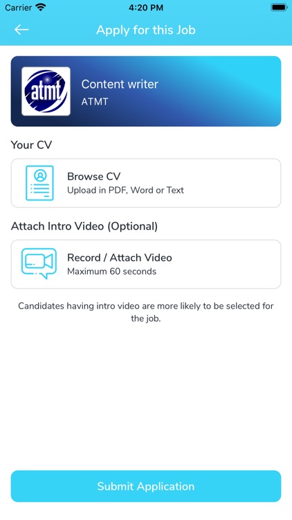 SNAPP CV screenshot-3