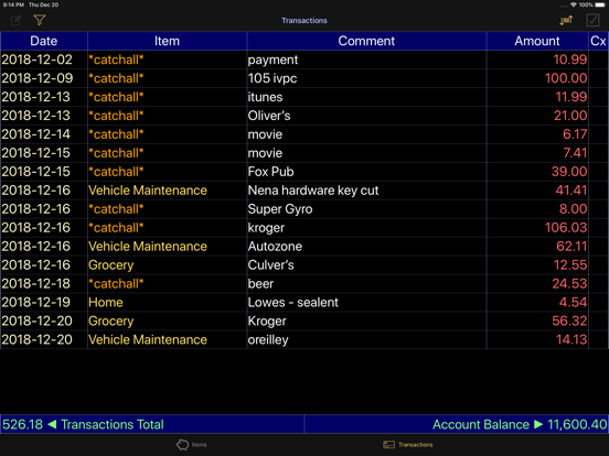Screenshot #6 pour Budget Bal