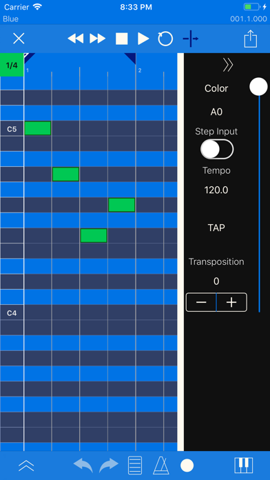 Screenshot #3 pour Cyanoscore - Melody Production